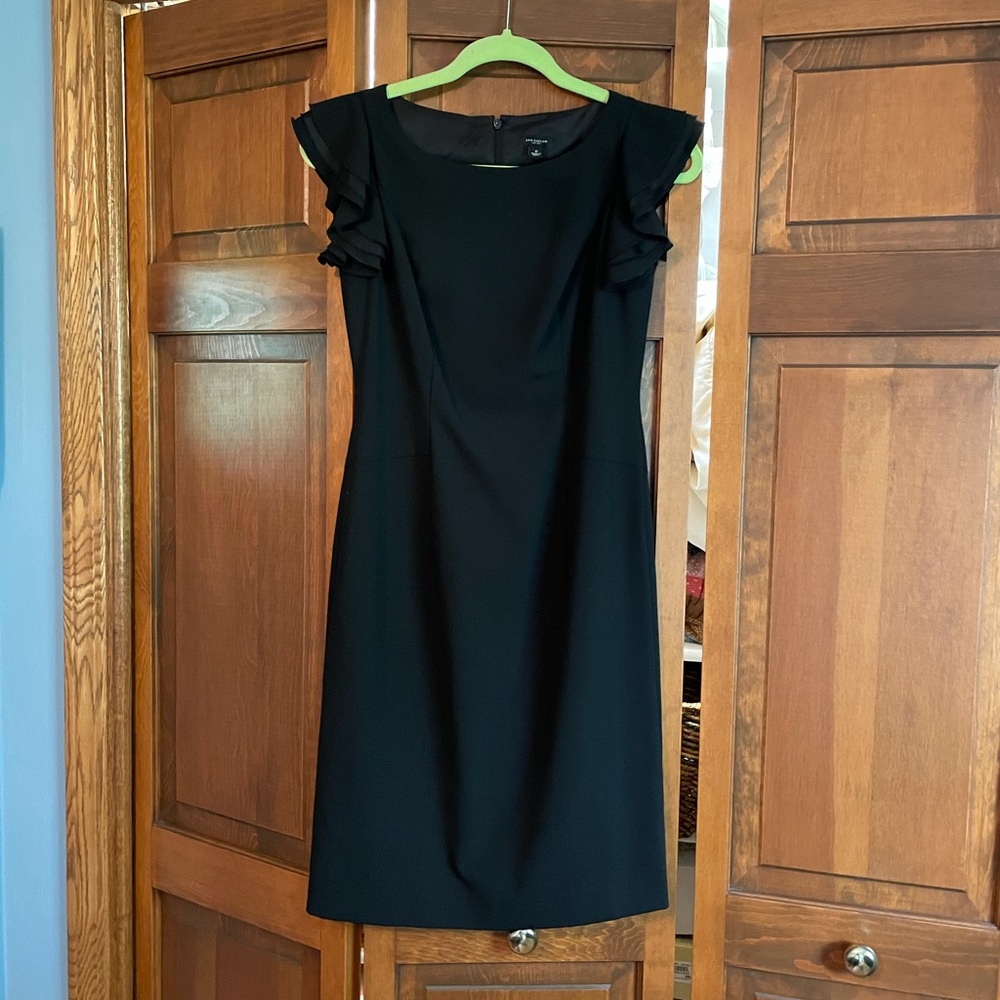 Ann Taylor black sleeveless dress